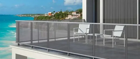 for wind protection place containers against walls or railings.